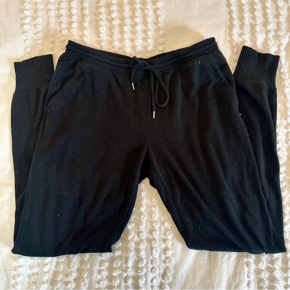 GAP Women’s Softspun Jersey Black Knit Joggers XS